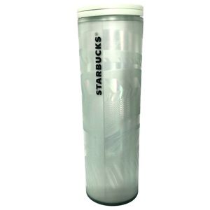 Starbucks Ribbon Swirl Mint Green Travel Coffee Mug